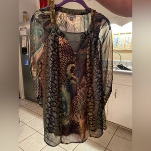 Womens shirt and tank top combo